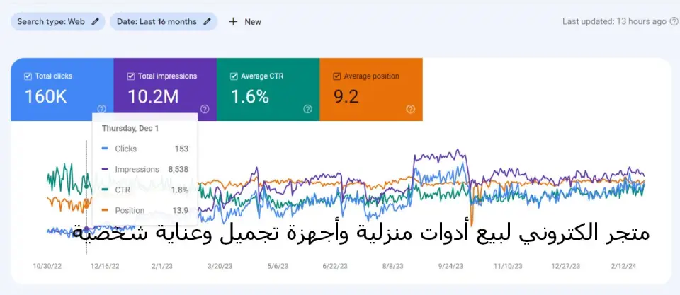 نتيجة مشروع — متجر الكتروني لبيع أدوات منزلية وأجهزة تجميل وعناية شخصية
